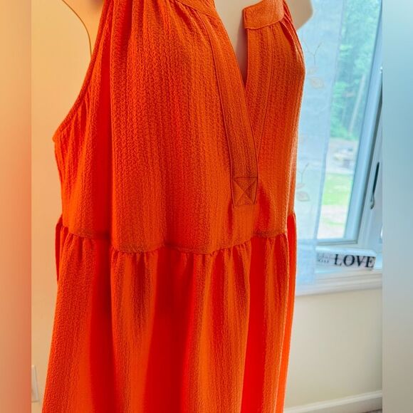 Calvin Klein Dress NWT size 10 in Orange - Picture 13 of 13